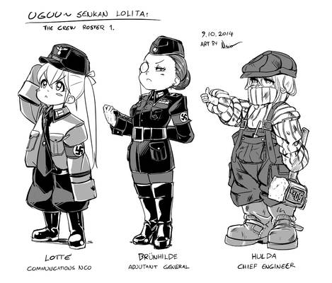 Uguu~ Senkan Lolita: The Crew Roster 1