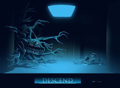 Descend: Thing In a Corridor