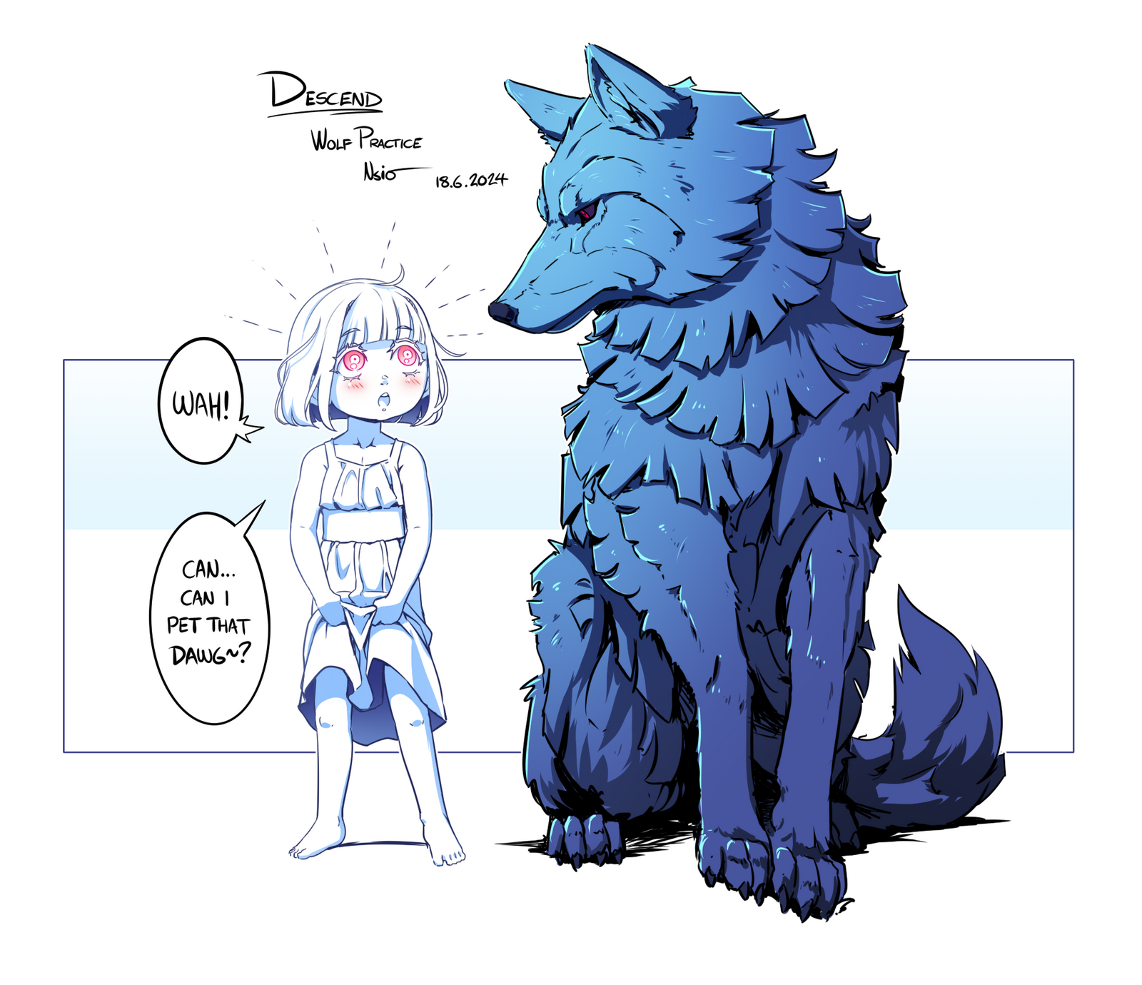 Nsio Practice DESCEND: Wolf Practice by Nsio on DeviantArt