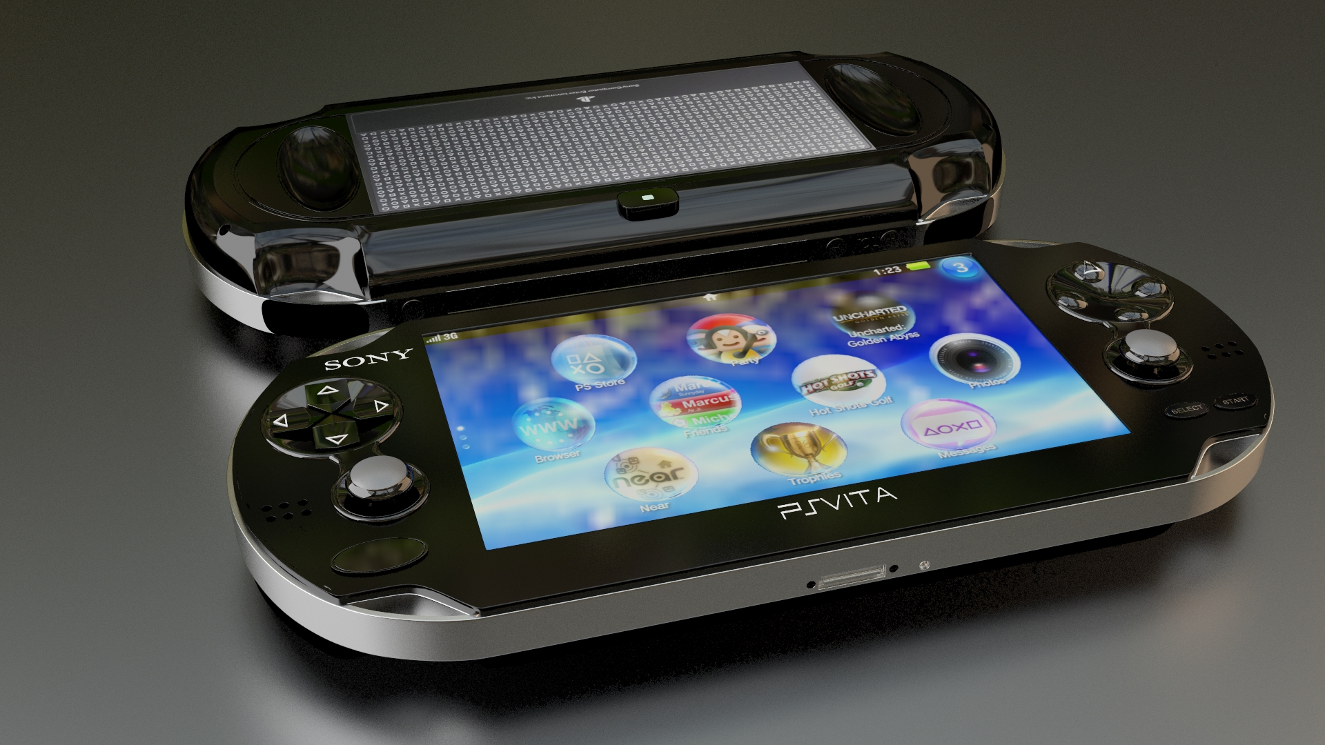 PSP Vita Render