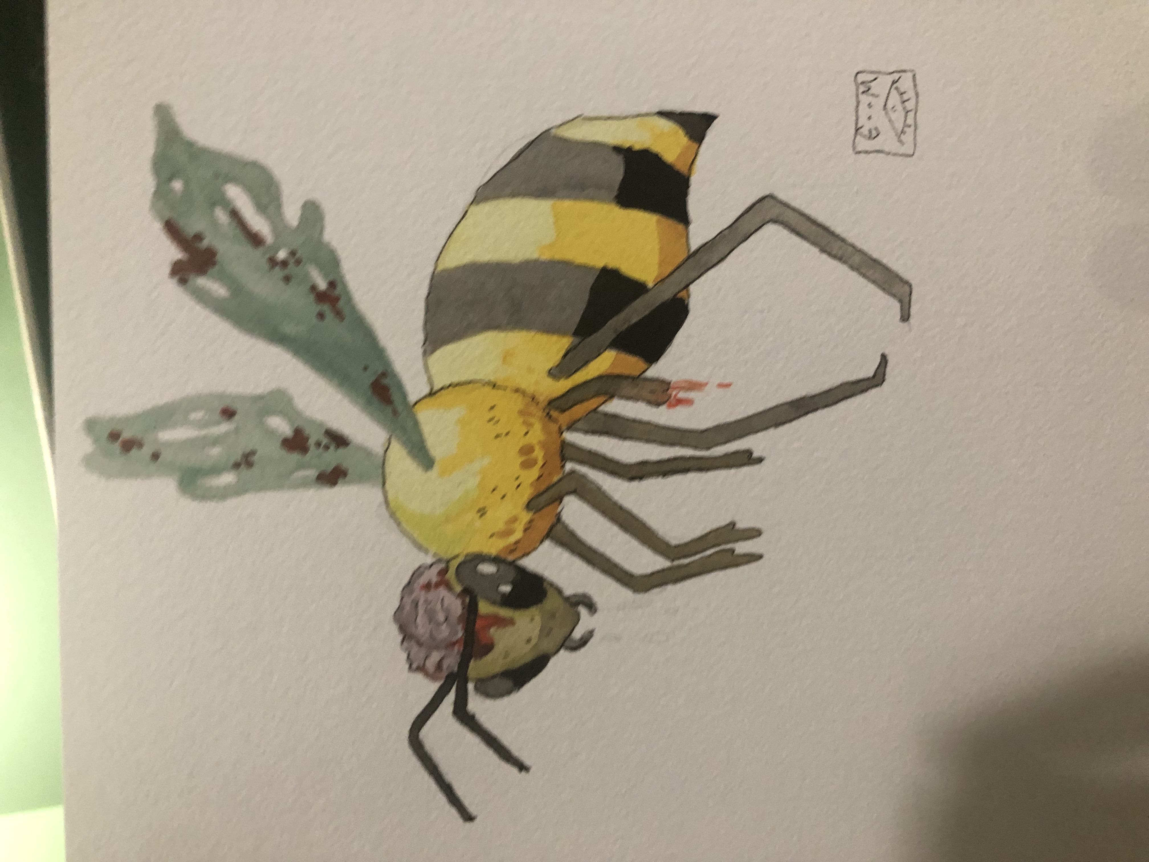 Bee Deviantart Style Zom-Bee Concept Art by dimentiorules on DeviantArt