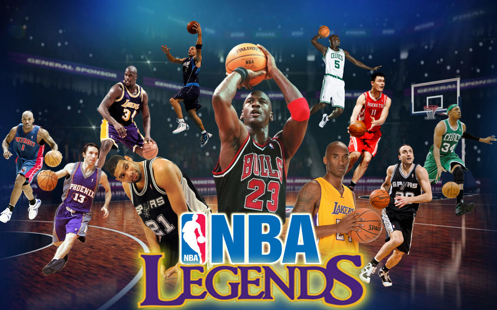 NBA Legends by mikeele on DeviantArt
