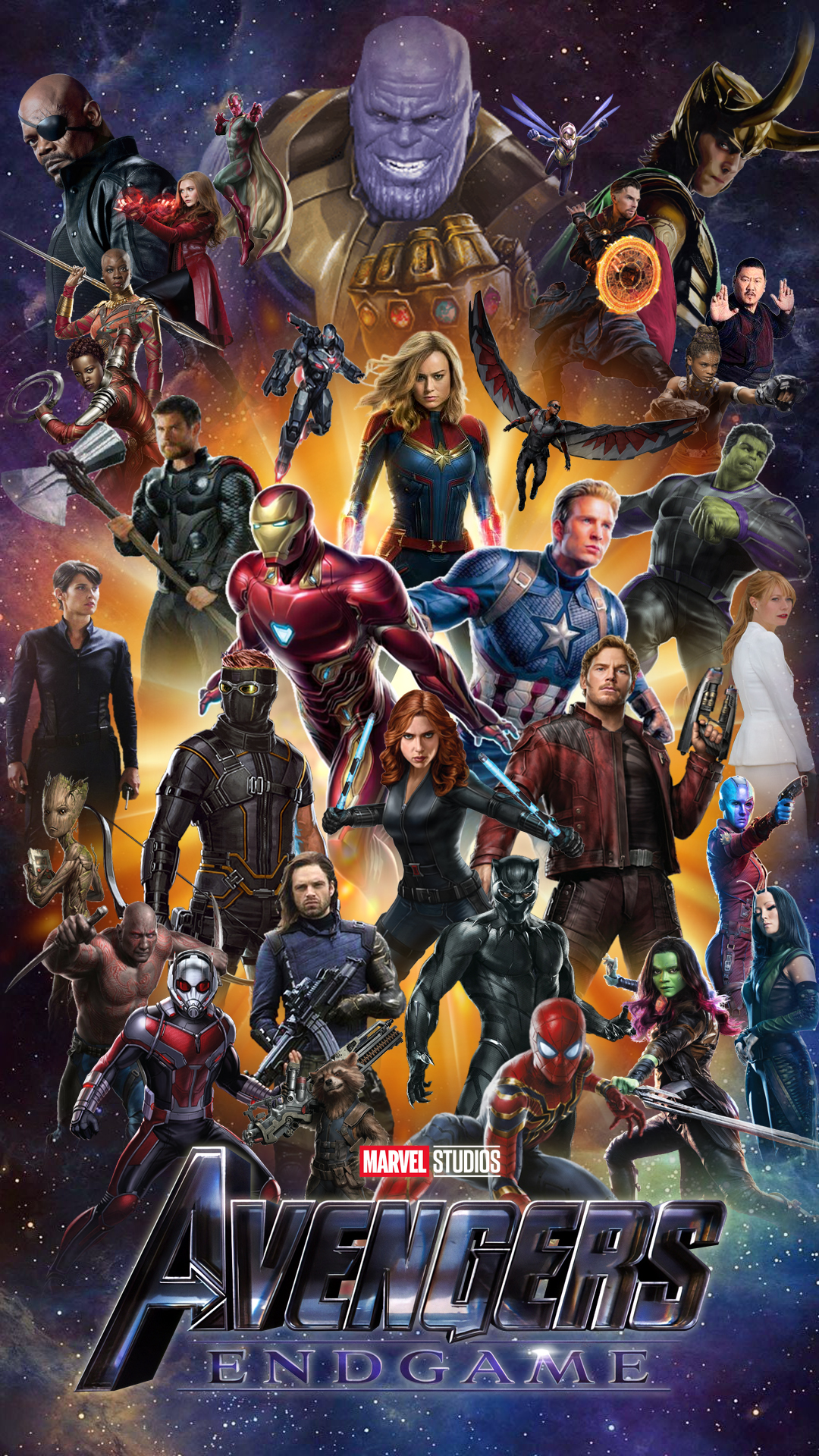 Avengers Endgame Cast Wallpapers  Marvel images, Marvel superhero