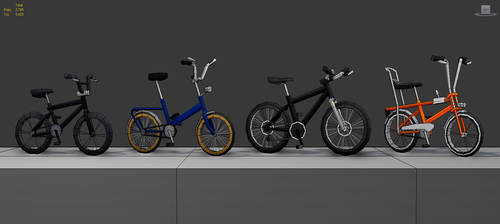 LowPolyBikes by pixelchaot