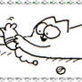 Simon's Cat Stamp 1