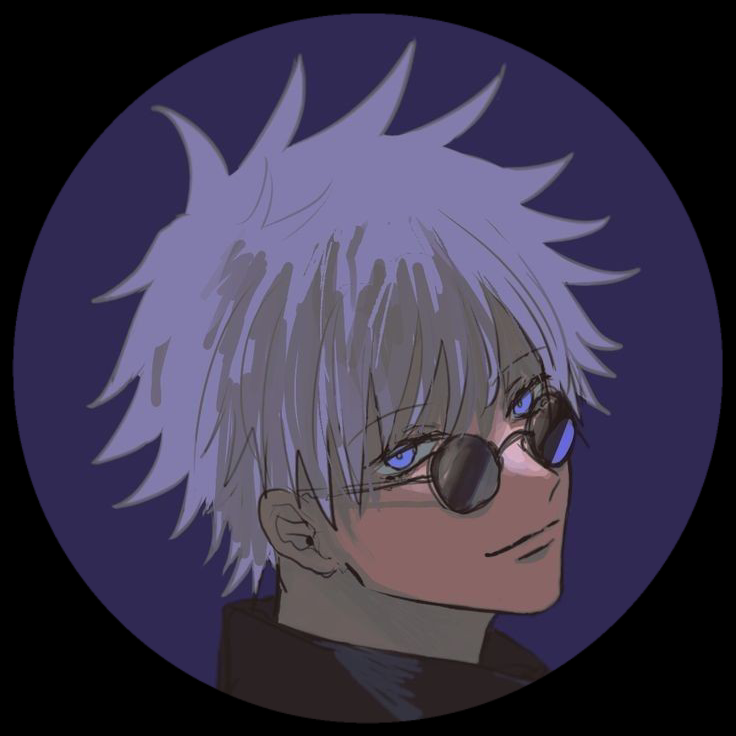 Satoru Gojo Aesthetic Pfp by Harvester0fs0uls on DeviantArt