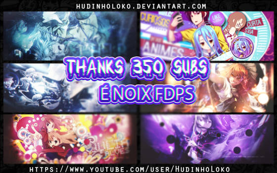 Thanks 350 subs - pack psd #1
