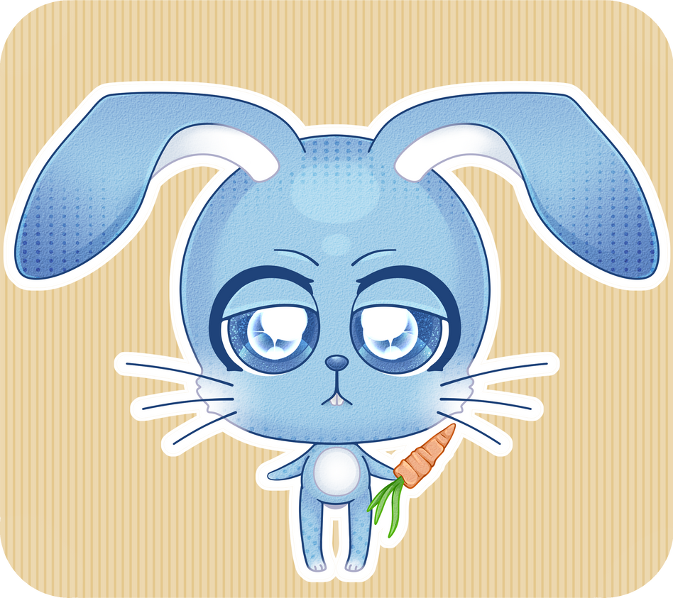 Blue Rabbit Deviantart Bluebell2 on DeviantArt