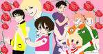 The Ouran Host rainbow  Club by ravencarrygpage