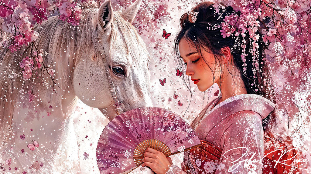 She Rode the Spring Like a Secret by ZelaRuxa on DeviantArt