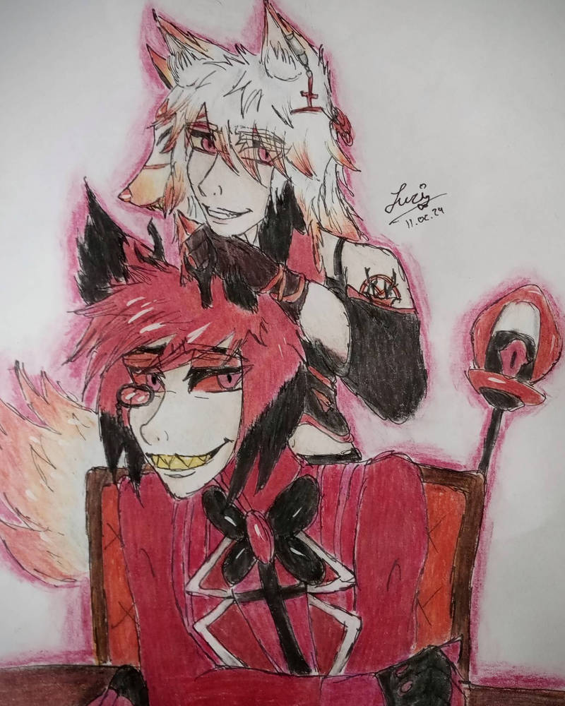 Deviantart Al Alastor and Ren { HH OC} by LuziChanDevil on DeviantArt