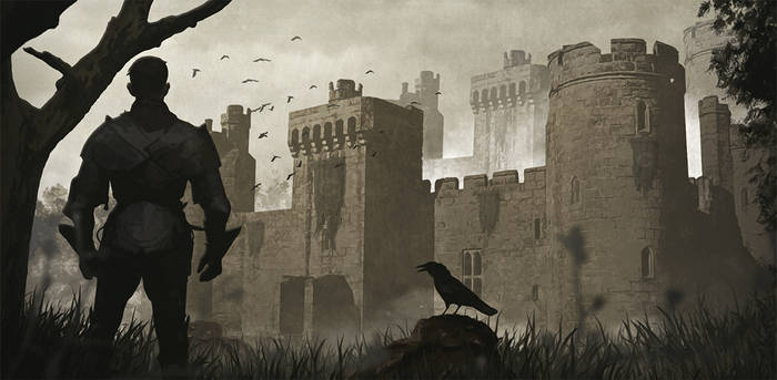 Lost Castle . Illustration