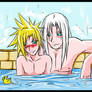 Seph x Cloud... bath time