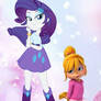 Rarity and Brittany