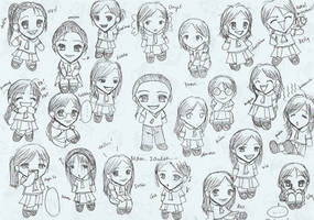 dang... 22 lil' chibis... XD