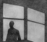 Figure In Window by ollegudbrand