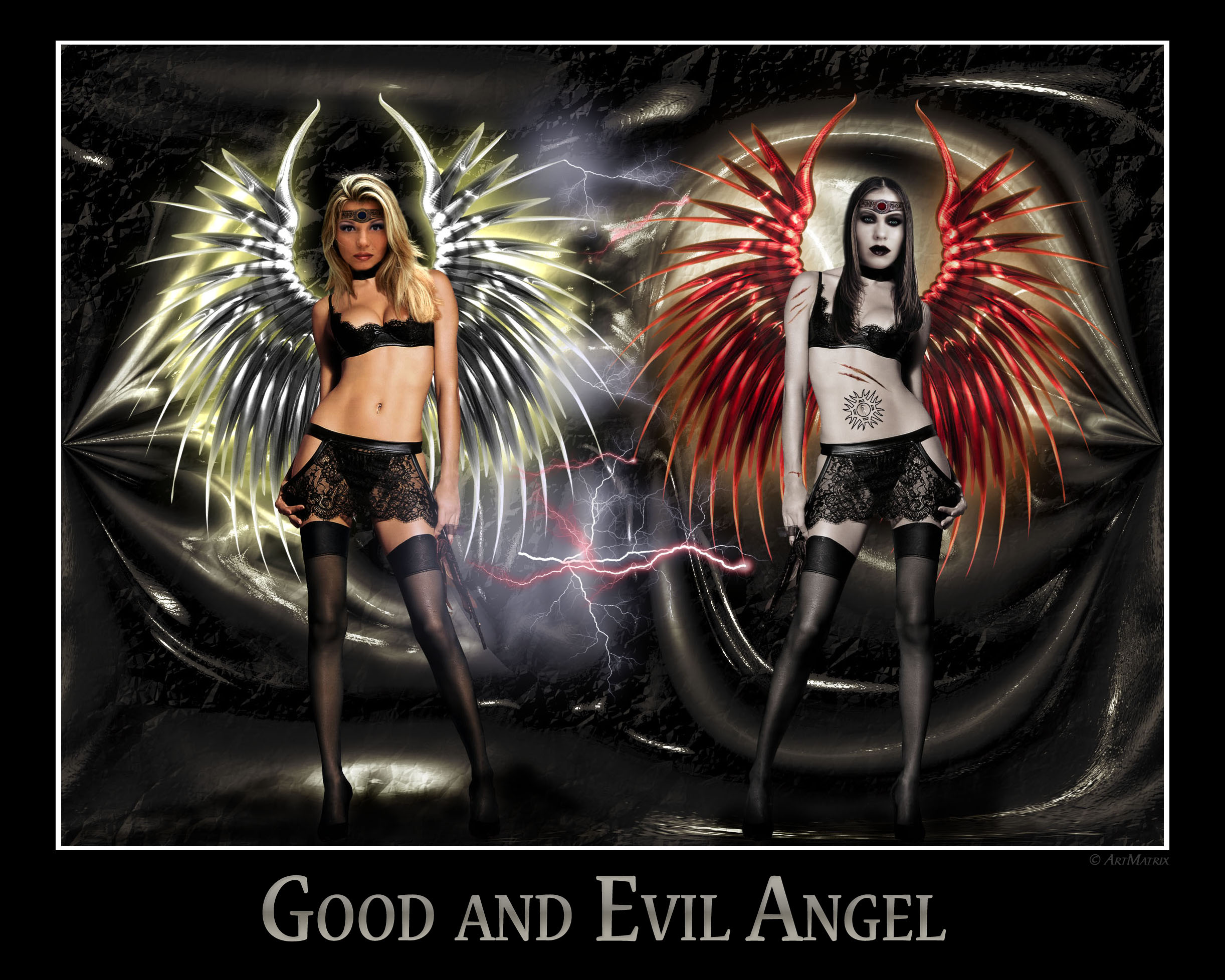 Good and Evil Angels