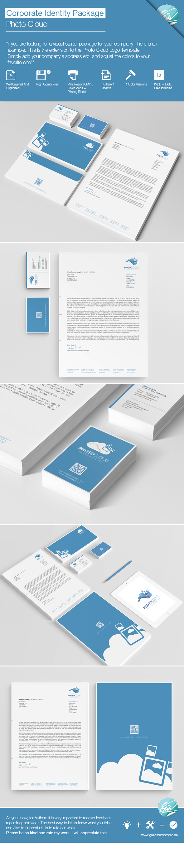 Photo Cloud Corporate Identity Package