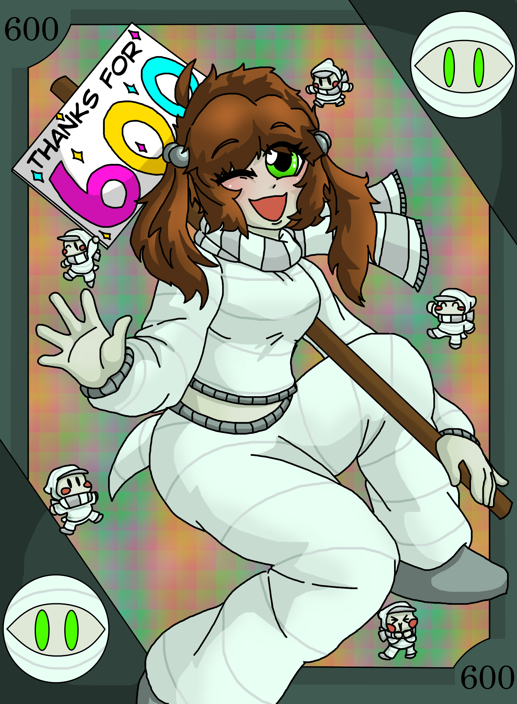 Ask 600 Deviantart Thanks for 600 watchers! by SquirmsDWorms on DeviantArt