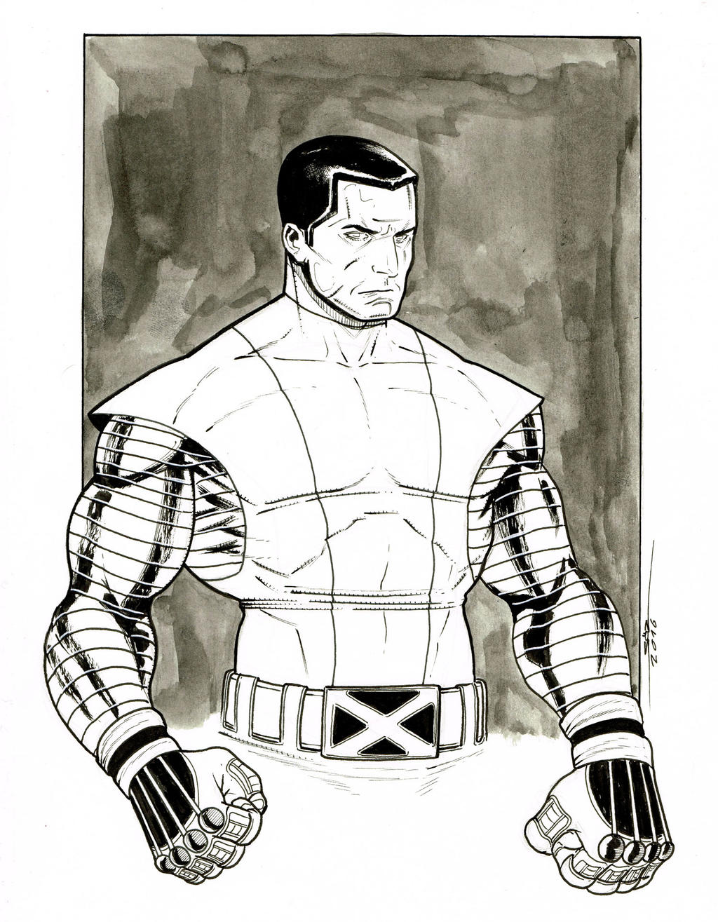 Colossus Sketch by young-sedat on DeviantArt
