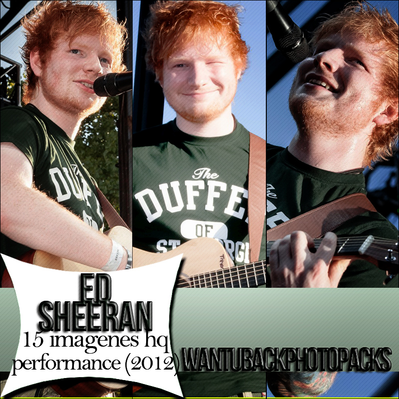 Photopack 152: Ed Sheeran