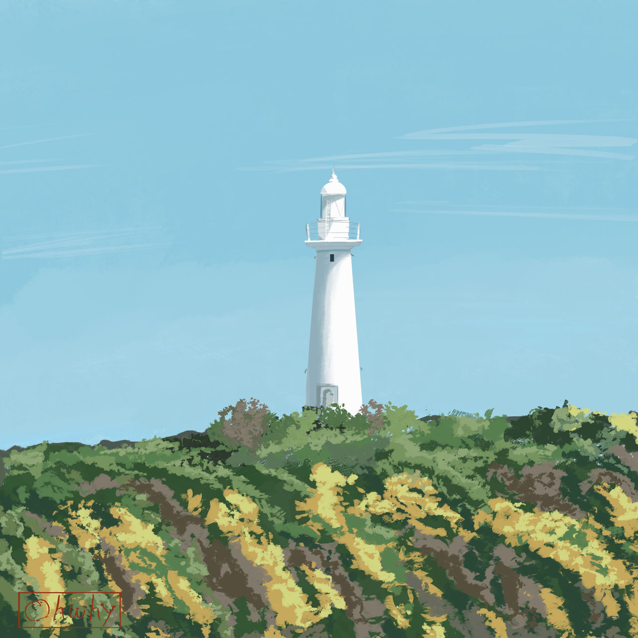 Lighthouse by OhWhyPaints on DeviantArt