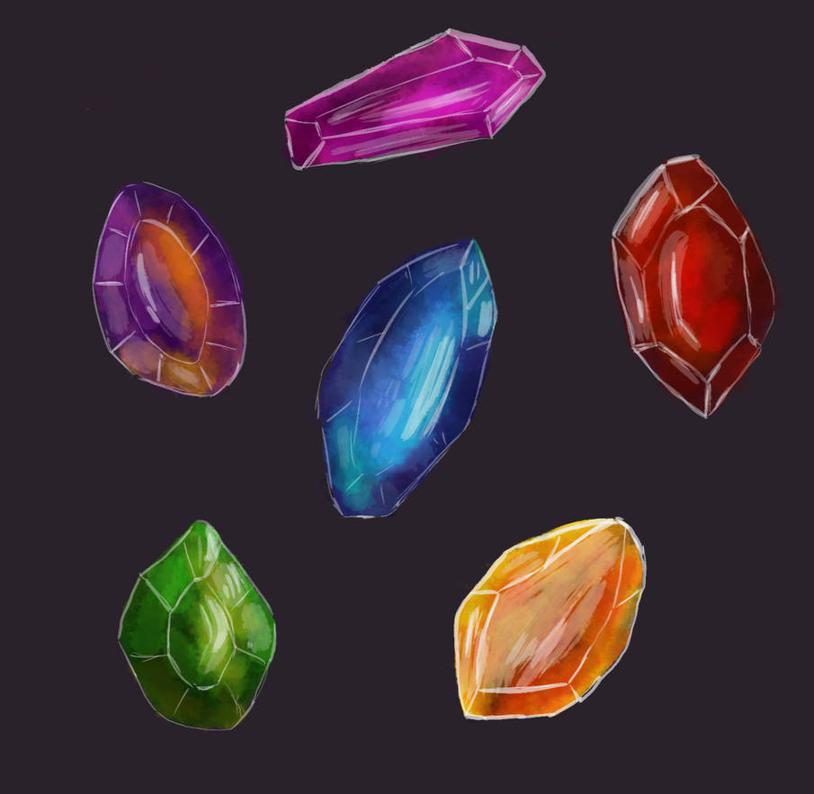 Magic Stones Deviantart Stones by OhWhyPaints on DeviantArt