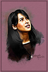 Virtual Pastel Painting - Maudy Ayunda