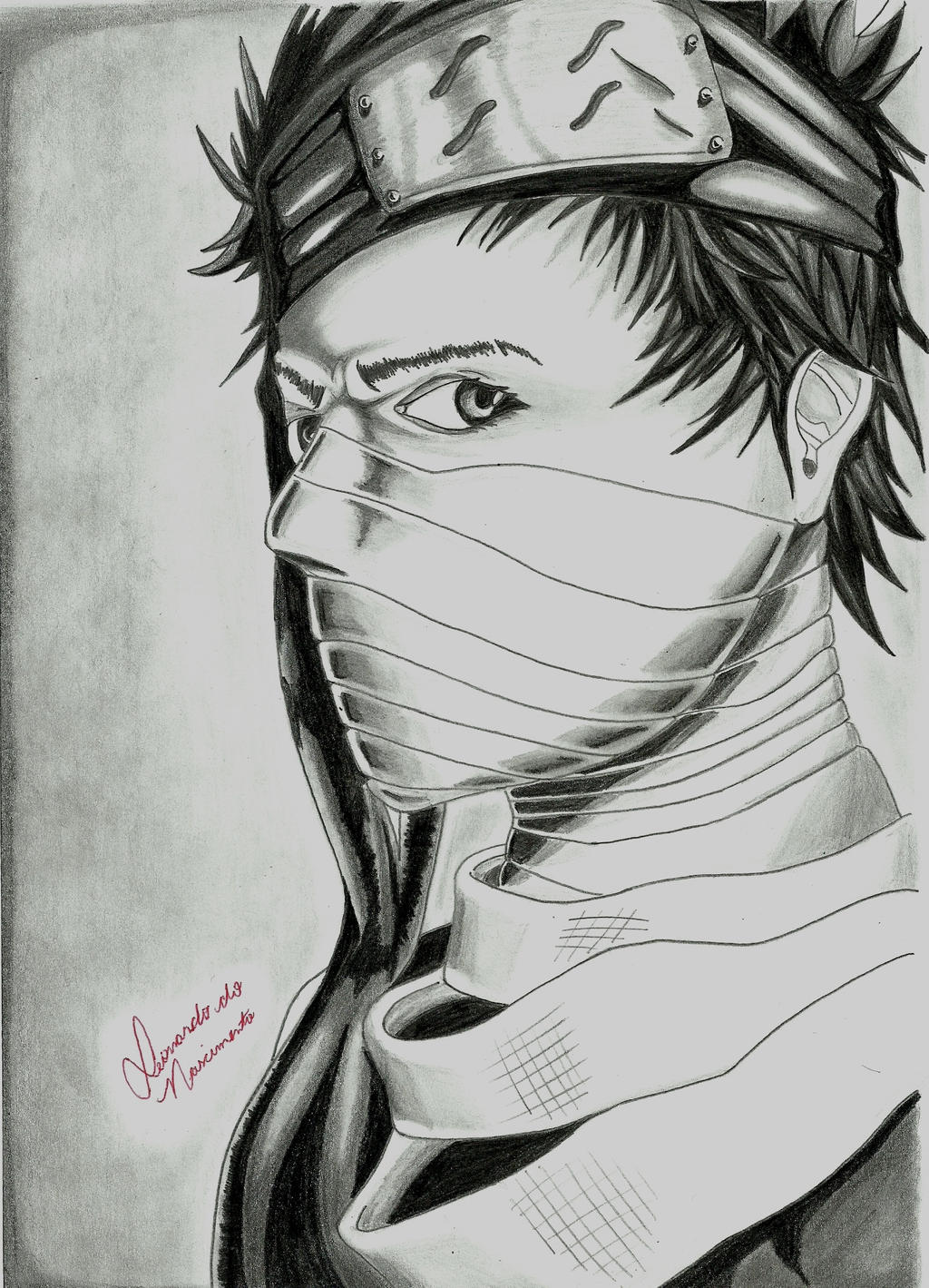 Naruto Забуза Sketch