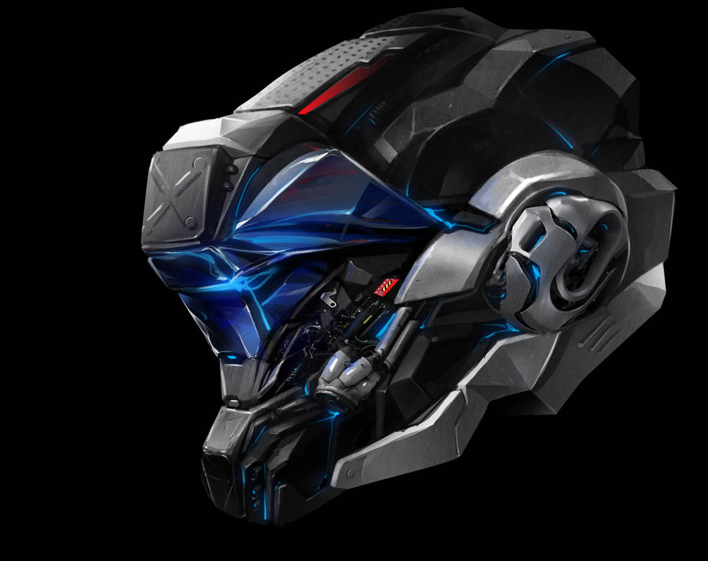 Mech Helmet Color Mech Helmet by zihankylechen on DeviantArt