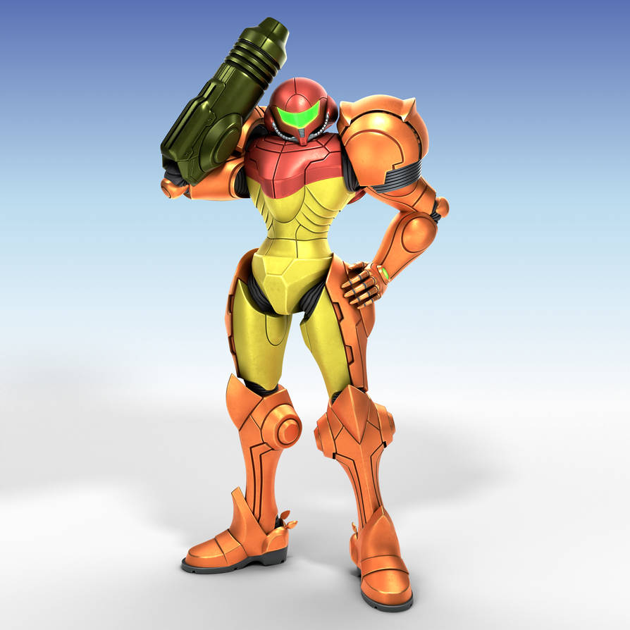 Super Metroid Samus HD Render by Noababoa on DeviantArt