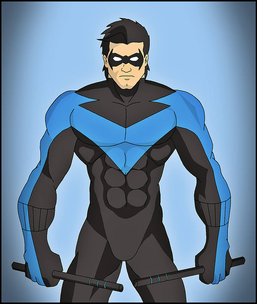 Blue Nightwalker Nightwing - Blue by DraganD on DeviantArt