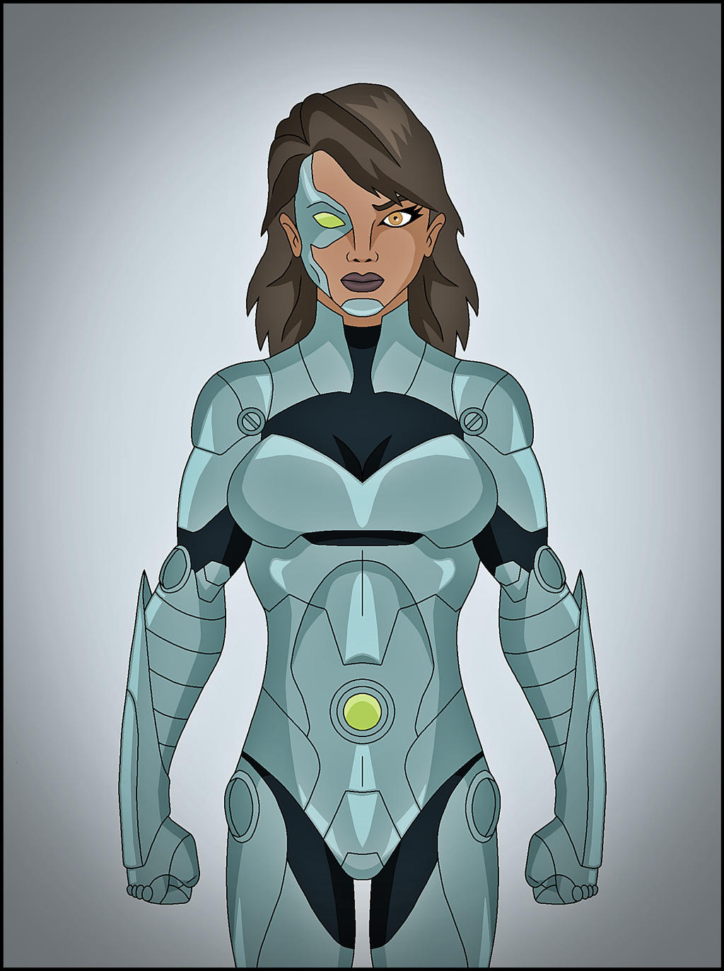 Sheborg Part Two Variant (She-Borg) by DraganD on DeviantArt