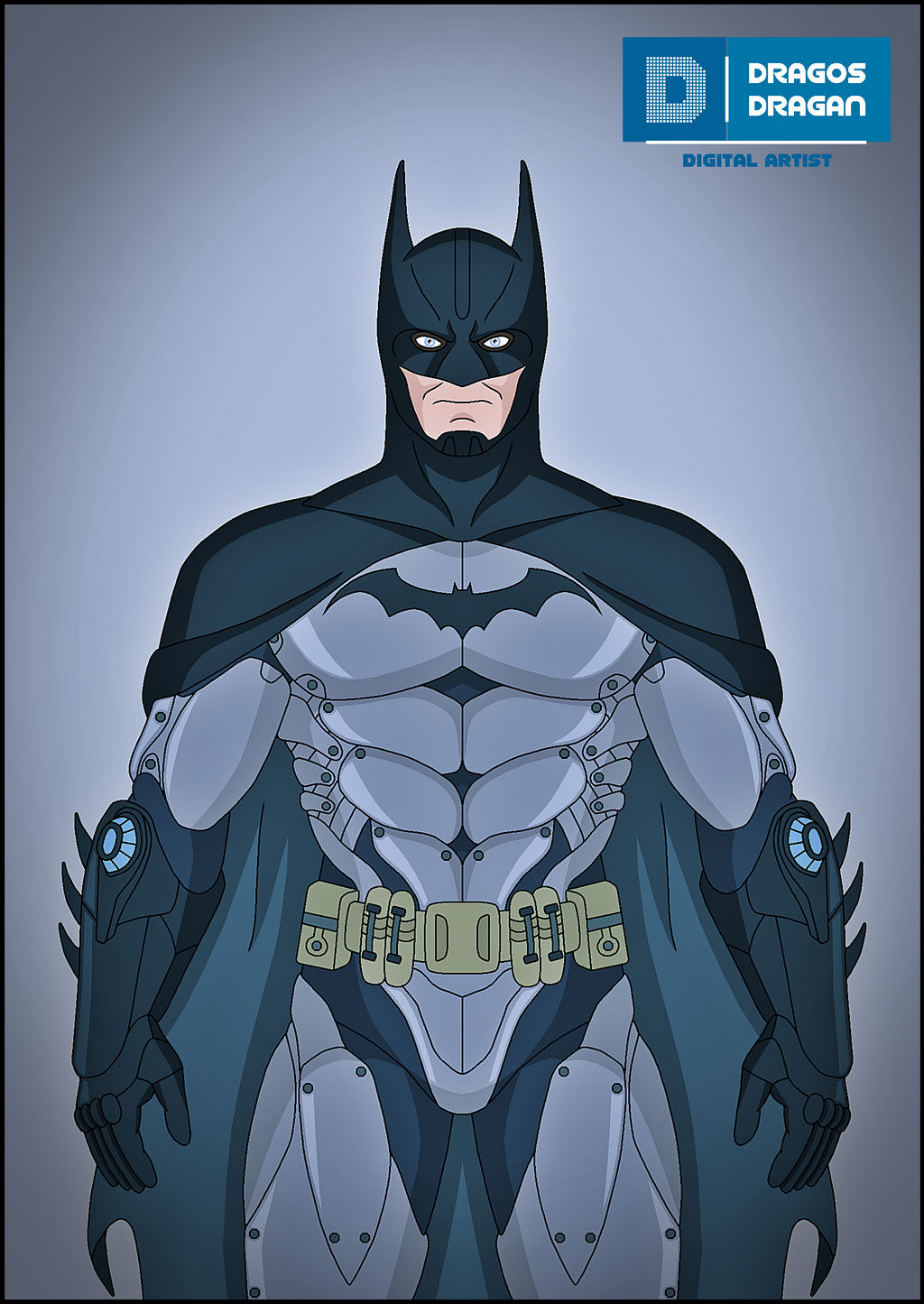 Batman: Arkham Asylum (Armored version) by DraganD on DeviantArt
