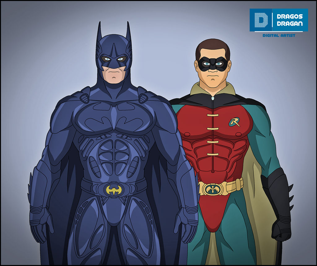 Batman and Robin (Batman Forever - 1995) by DraganD on DeviantArt