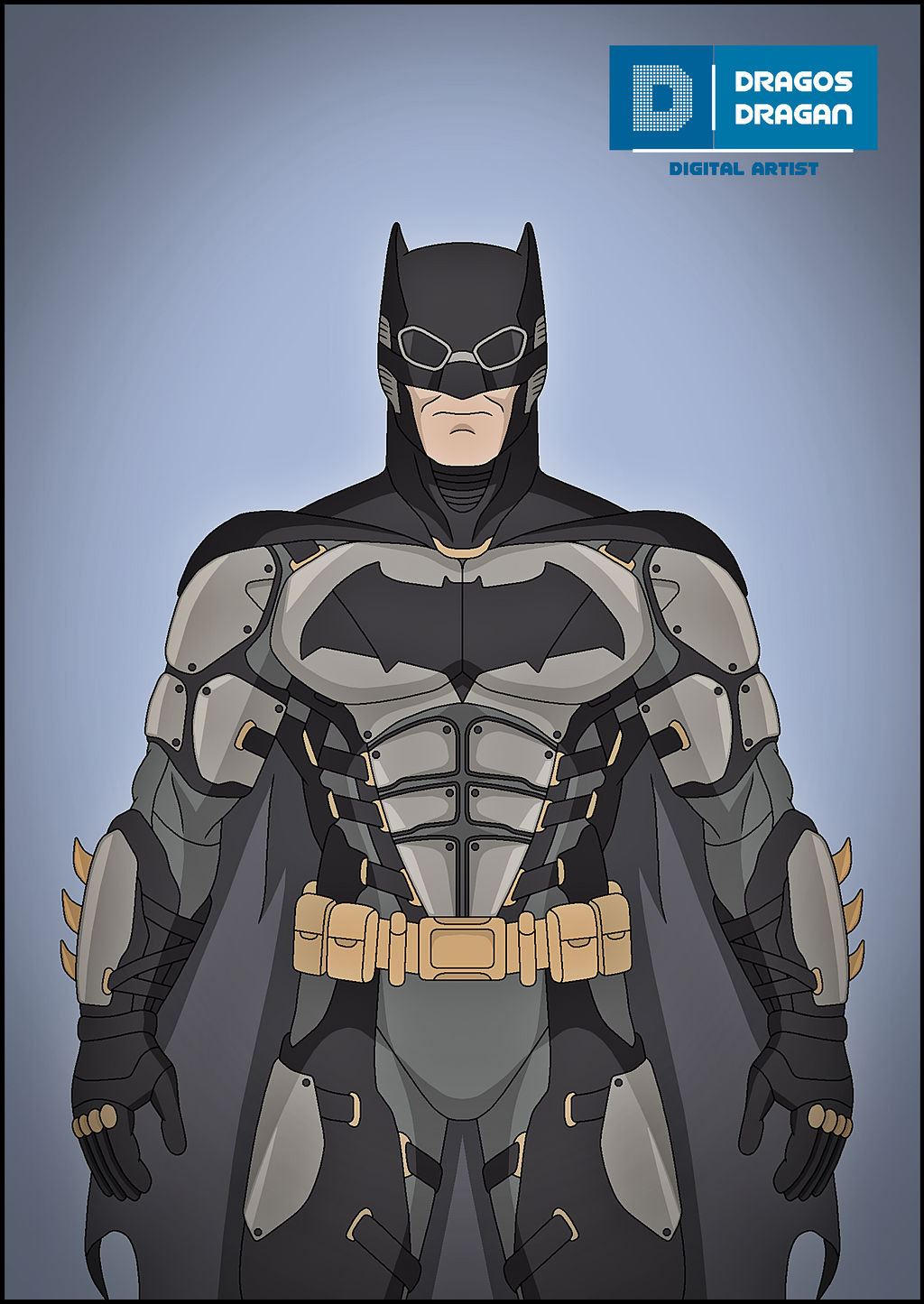 Batman - Tactical Suit (Justice League - 2017) by DraganD on