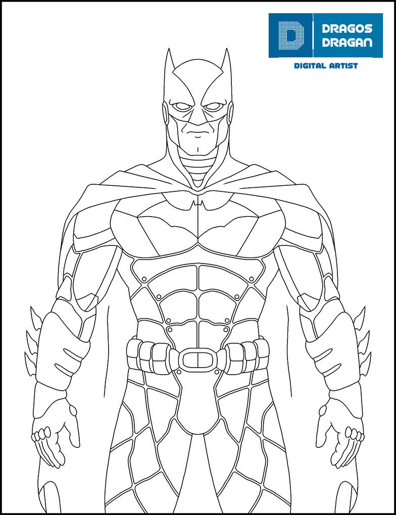 Batman Grid Line Batman - Lines 1 by DraganD on DeviantArt