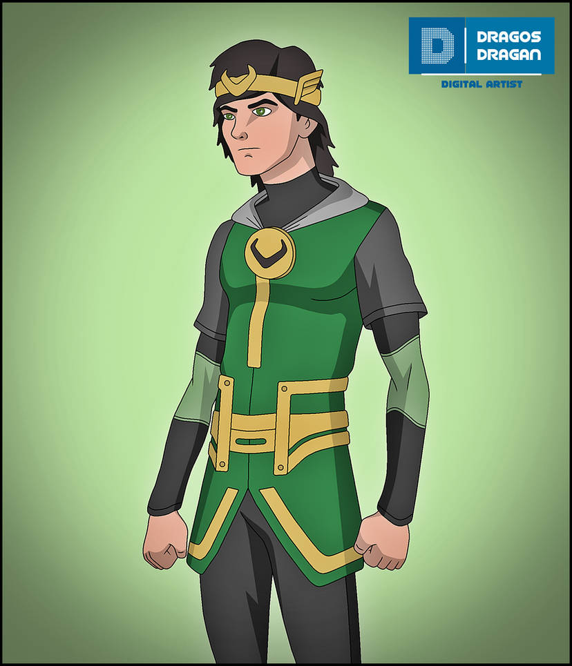 Kid Loki by DraganD on DeviantArt