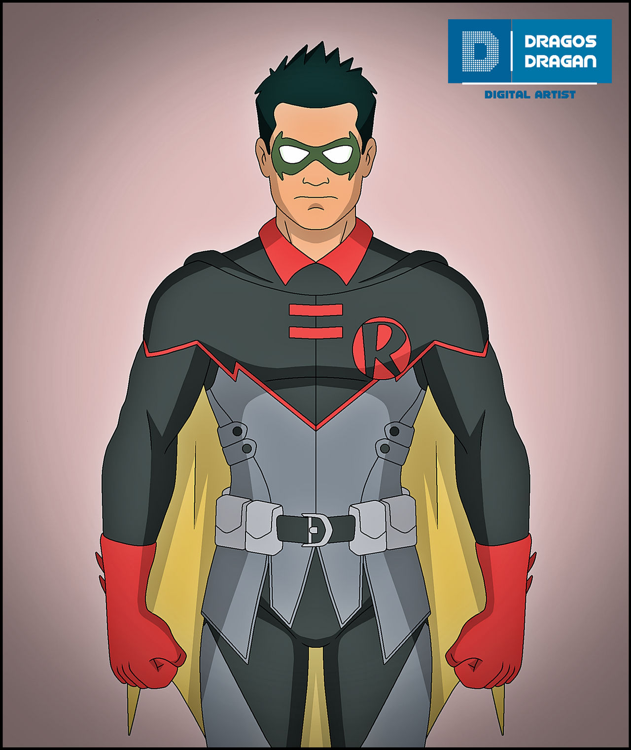 Robin Comic Rugged Look Robin by DraganD on DeviantArt