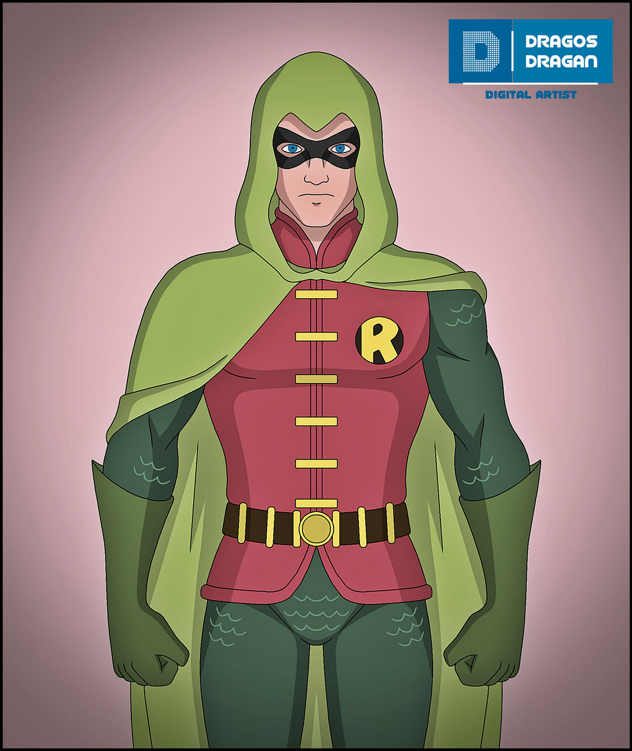 Robin Comic Rugged Look Robin by DraganD on DeviantArt