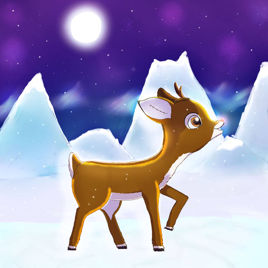 Rudolph The Red Nosed Reindeer by PokeSonikkugirl12 on DeviantArt