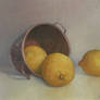 Lemons - still life oil painting