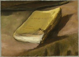 Digital study, Van Gogh 'Still life with bible'
