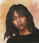 Black Woman Portrait by secemolados