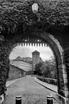 Krakow through an arch by crh