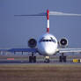 Austrian Airlines DC-9-87 (MD-87) Front View