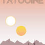 Star Wars - Tatooine Travel Poster