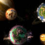 SPORE Planets Wallpaper