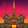 Magic Thai Temple - Original Painting