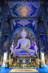 Blue Temple Buddha - Chiang Rai Thailand